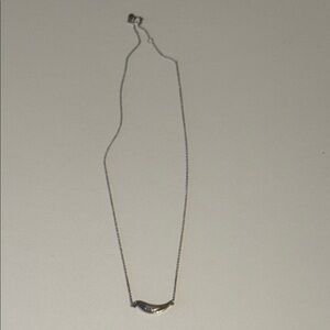 Elegant Silver Bird Necklace